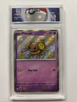2024 Pokemon Fidough Shiny #69 HGC 9.5 (sb3) - Image 1