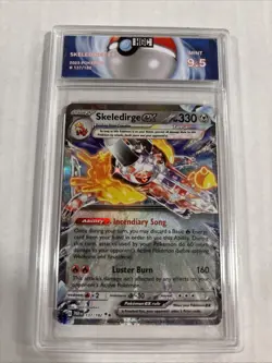 2023 Pokemon Skeledirge Ex #137 HGC 9.5 (sb6) - Image 1