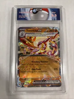 2023 Pokemon Toxtricity Ex #100 HGC 9.5 (sb6) - Image 1