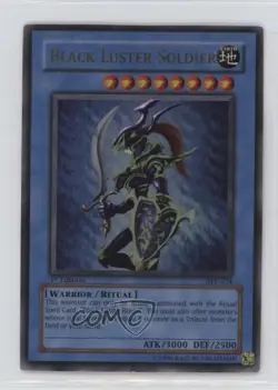 Black Luster Soldier 1st Ed. YuGiOh Starter Deck Yugi Evolution #SYE-024 2004 - Image 1