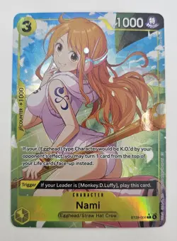 Bandai One Piece CCG Nami ST29-008 Foil Starter Deck 29 Egghead - Image 1