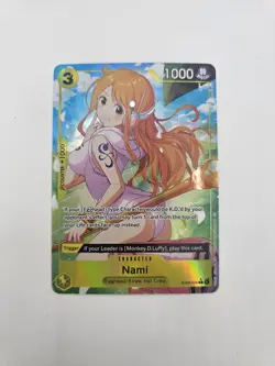 Bandai One Piece CCG Nami ST29-008 Foil Starter Deck 29 Egghead - Image 2