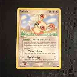 Pokemon Spinda 26/92 EX Legend Maker Rare Basic HP60 30 Attack 2006 English Card - Image 1