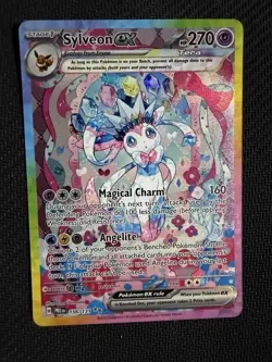 Pokemon Sylveon EX Grading Contender TCG Card Sir 156/131 Prismatic Evolutions - Image 1