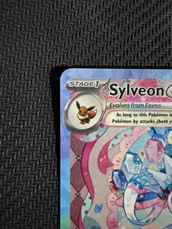 Pokemon Sylveon EX Grading Contender TCG Card Sir 156/131 Prismatic Evolutions - Image 3