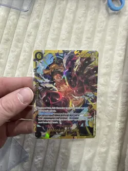 OP10-118 Monkey.D.Luffy SEC Alt Art One Piece TCG English Card - Image 1