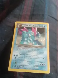 Dark Feraligatr - 5/105 - Pokemon Neo Destiny Unlimited Holo Rare Card WOTC NM - Image 1