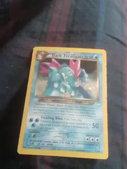 Dark Feraligatr - 5/105 - Pokemon Neo Destiny Unlimited Holo Rare Card WOTC NM - Image 2