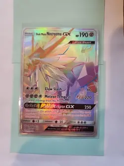 Dusk Mane Necrozma GX 163/156 Ultra Prism Pokemon Holo TCG Trading Card Game - Image 1