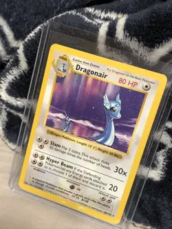 Dragonair Rare Shadowless Base Set 1999 Pokemon Card 18/102 /NM Near Mint - Image 2