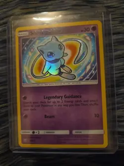 Pokemon Shining Mew 40/73 Shining Legends Shiny Holo Rare Basic Card 2017 - Image 2