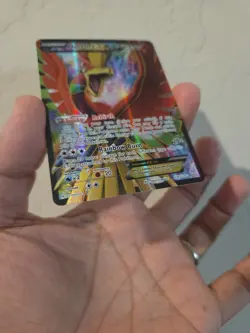 Ho-oh EX - 119/124 - Pokemon Dragons Exalted Black White Full Art Card LP - Image 2