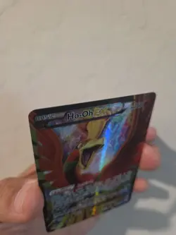 Ho-oh EX - 119/124 - Pokemon Dragons Exalted Black White Full Art Card LP - Image 3