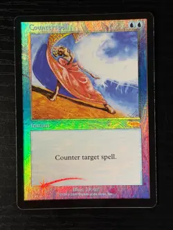 MTG Magic the Gathering Counterspell Judge Promo Foil - Free Returns! Near Mint - Image 1