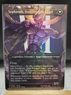 Sephiroth, Fabled SOLDIER (0382) (Borderless) Final Fantasy Foil - Image 2