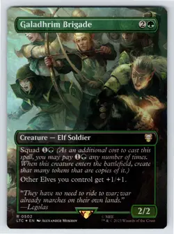 Galadhrim Brigade Foil - Universes Beyond: LOTR - MTG Magic the Gathering - Image 1