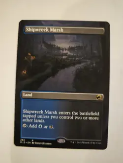 MTG Shipwreck Marsh Innistrad: Midnight Hunt 285 Regular Rare - Image 1