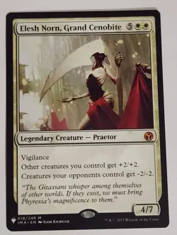 Elesh Norn Grand Cenobite MTG List Reprint 018 Mythic NM Mystery Booster Praetor - Image 1