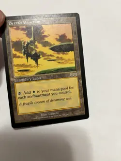 Serra's Sanctum Urza's Saga MTG Played - Image 2