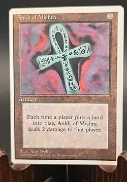 Ankh of Mishra Core 4th Edition Set MTG Regular Lightly Played - Image 1