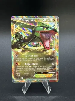 Rayquaza EX 85/124 Dragons Exalted *HOLO* Pokemon TCG - Image 1