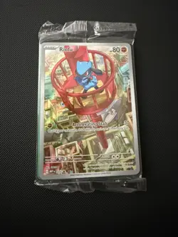 Pokemon TCG Riolu 010 2025 Mega Evolution ETB Black Star Promo SEALED - Image 1