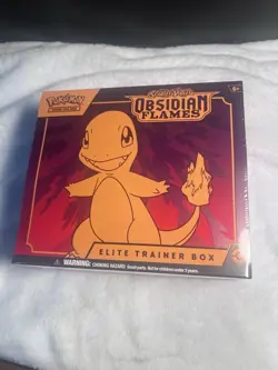 Pokemon TCG SV Obsidian Flames Elite Trainer Box English Sealed - Image 1