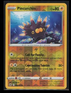 Pincurchin 056/159 Pokemon Crown Zenith Uncommon Near Mint Reverse Holo - Image 1