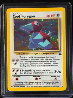 Pokemon TCG Cool Porygon Black Star Promo Holo Foil Near Mint NM - Image 4
