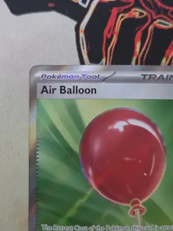 Pokemon TCG Air Balloon 166/132 Ultra Rare Full Art Holo Mega Evolution - NM - Image 3