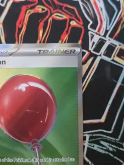 Pokemon TCG Air Balloon 166/132 Ultra Rare Full Art Holo Mega Evolution - NM - Image 4