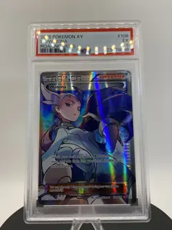 Winona 108/108 - 2015 POKEMON ROARING SKIES FULL ART HOLO - PSA 5 - Image 5