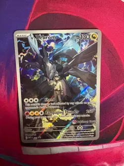 N's Zekrom MEP031 Ascended Heroes Pokemon Center Promo Near Mint TCG - Image 2