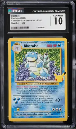 Pokemon Celebrations Base Set Charizard Blastoise Venusaur PSA CGC 8 10 Set - Image 3