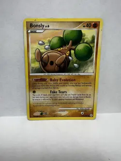 Bonsly 71/130 Pokemon Diamond & Pearl Common 2007 - Image 1