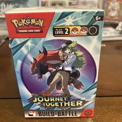 Pokemon TCG New Factory Sealed Journey Together And Build & Battle Box 4 Packs - Image 1