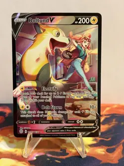 2022 Pokemon Brilliant Stars TG13 Boltund V Full Art - Image 1