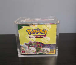 Pokemon TCG Sword & Shield Evolving Skies Booster Box Sealed (w/ Acrylic Case) - Image 1