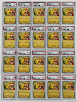 Lot of (20) 2025 Pokemon M-P Japanese McDonald's #020 Pikachu PSA 10 GEM MINT - Image 1