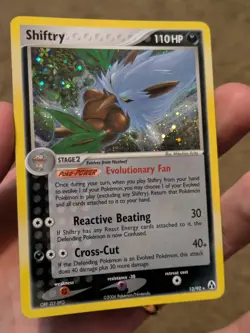 2006 Pokemon EX Legend Maker Shiftry Holo #12/92 VLP - Image 2