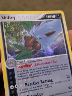 2006 Pokemon EX Legend Maker Shiftry Holo #12/92 VLP - Image 5