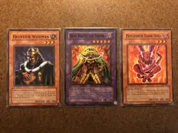 Yugioh: Dark Balter The Terrible LOD-002, Possessed Dark Soul, Frontier Wiseman - Image 1