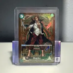One Piece Bandai Shanks Character Card ST16-004 Foil 11000 Power Standard - Image 1