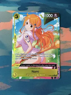One Piece TCG | Nami (Full Art) | ST29-008 | Starter Deck 29: Egghead | NM - Image 1