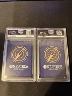 One Piece CCG 3rd Anniversary Winner Gold Ace And Sabo Psa 10 Sequential - Image 2