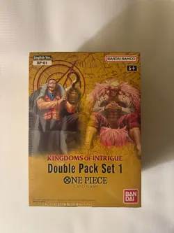 One Piece Kingdoms of Intrigue Double Pack DP-01 English Sealed USA Seller - Image 1