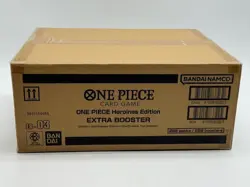 One Piece TCG English EB-03 Heroines Edition Extra Booster Display Case SEALED - Image 3