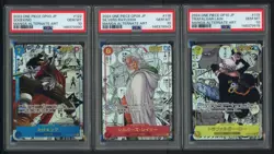 Lot (5) One Piece Manga Japanese Sanji Sabo Law Silvers Rayleigh Sogeking PSA 10 - Image 1
