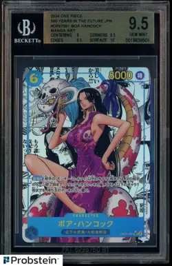 2024 One Piece 500 Years in Future OP07051 Boa Hancock BGS 9.5 GEM MINT - Image 1