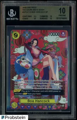 One Piece TCG Boa Hancock SP OP14-112 BGS 10 - Image 1
